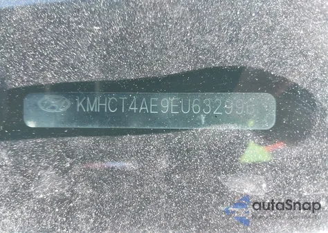 2014 Hyundai Accent Gls from USA, damaged, VIN KMHCT4AE9EU632996